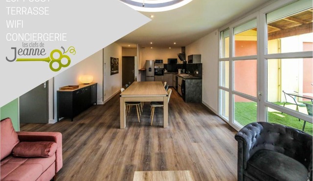 LOFT COSY - TERRASSE - WIFI - 73m2 - ALBI