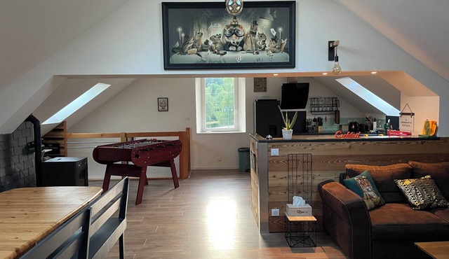 Loft de Luxe en Montagne à la Bresse, Jusquà 8 Personnes