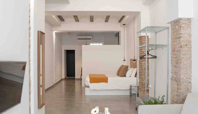 Loft in El Botànic, steps from Valencia’s old town