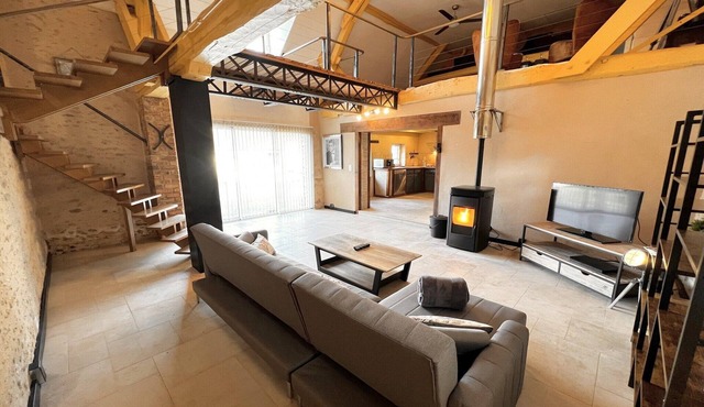 Loft in Sarthe with Garden Retreat