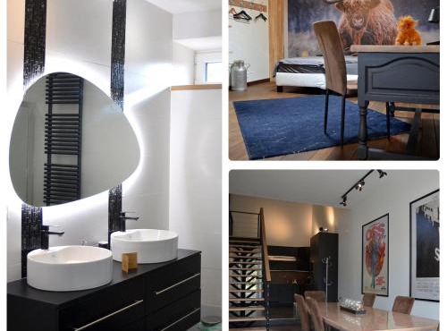 Loft industriel dans une ancienne grange