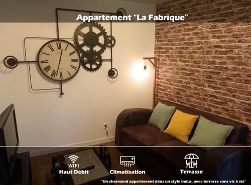 Loft La Fabrique - Wifi HD - Télé - Clim