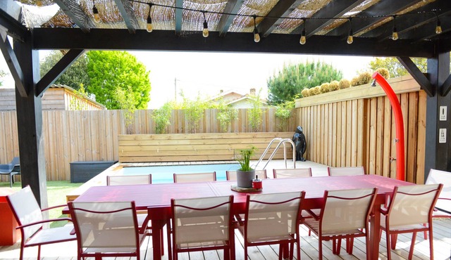 Loft les 3 Eaux, Piscine et SPA à 2 pas du Bassin