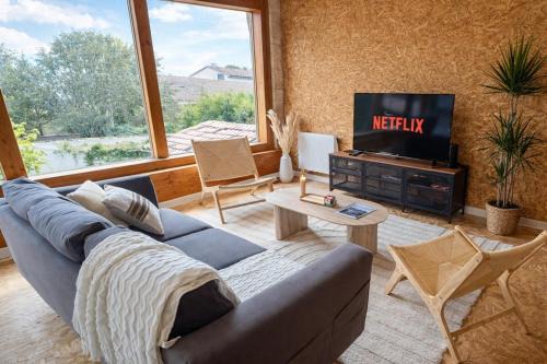 Loft Médoc chaleureux I Calme et télétravail