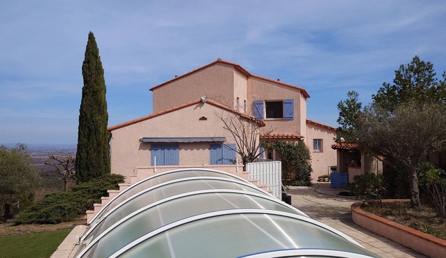 LOFT panoramic view with pool