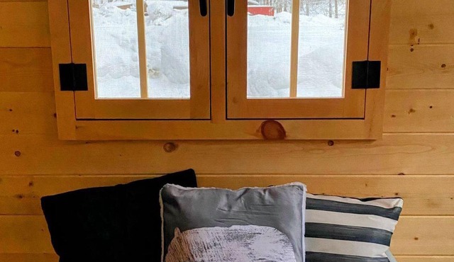 Loft Pine Cabin with Lake and Crown Land Access | Dog-Friendly
