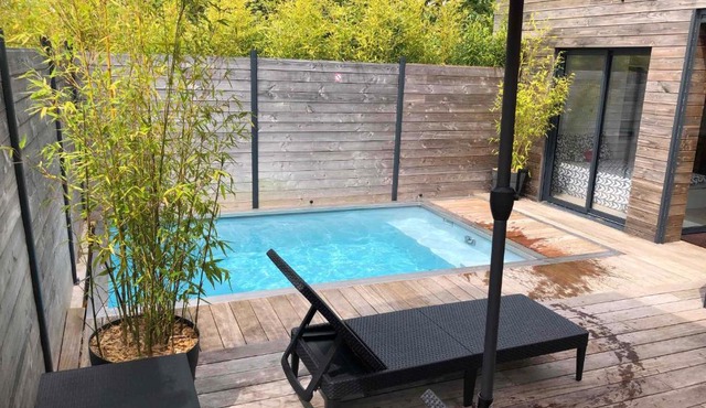 Loft privatisé avec spa XXL et piscine chauffée