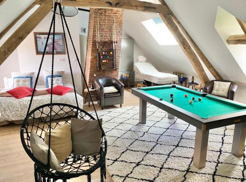 Loft Romantique - Balnéo - Billard - Massage