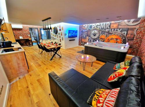 LOFT & SPA-6 Pers-Jacuzzi-Parking-Jardin-Clim-Colmar