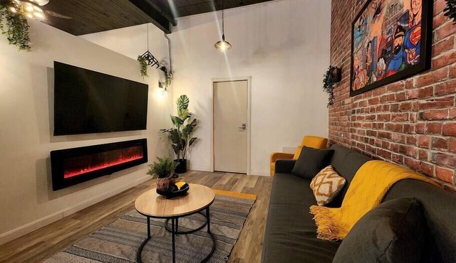 Loft Style Industriel Centre ville Parking Gratuit
