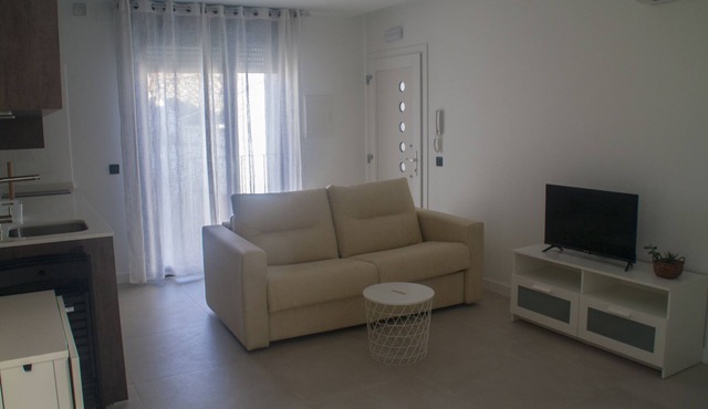 Loft-type apartment in the center of the town