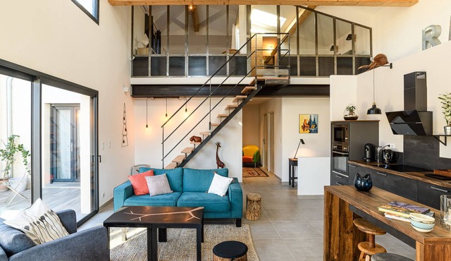 LOFT VILLAGE HOUSE+AIR CONDITIONING+TERRACE, NEAR THE GOLF COURSE.