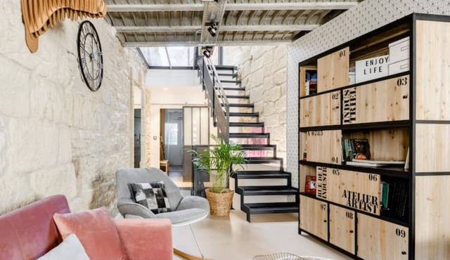 Loft with character and quality fittings