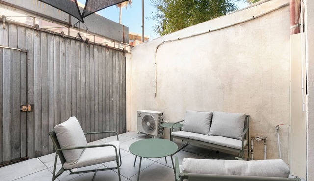 Loft with hanging net Japanese WC with terrace