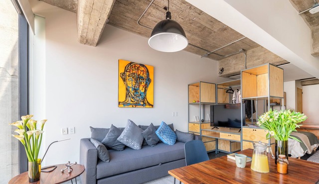 Loft with kitchen in Mexico City