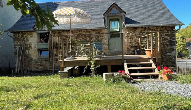 Loft with terrace and garden in a renovated barn
