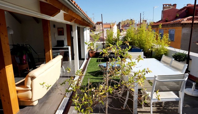 Loft with terrace historic center