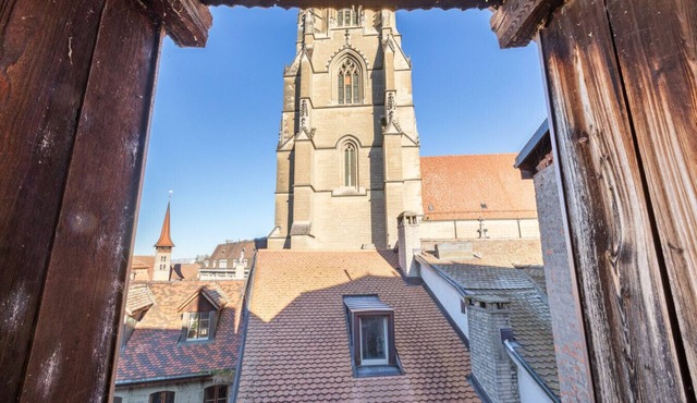 Loft with view of Fribourg Cathedral