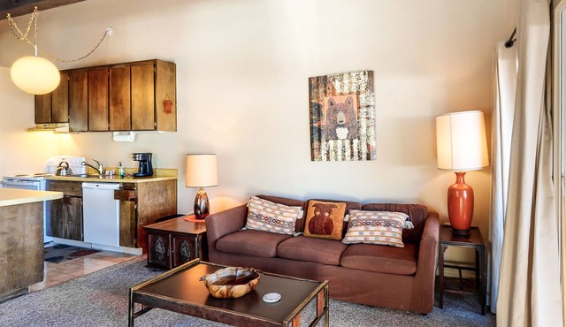 Lofty Condo with Balcony, Partial Lake Views, Shared Pool, Tennis and Sauna