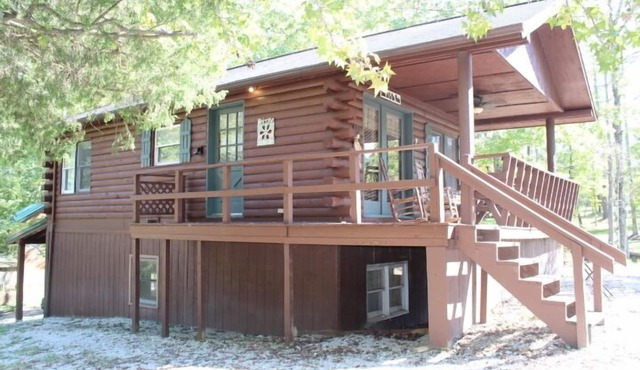 Log Cabin 2 at Osborn Boat Ramp on Patoka Lake