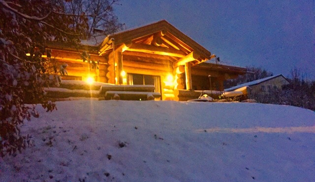 Log cabin exceptional located at the gates of Geneva