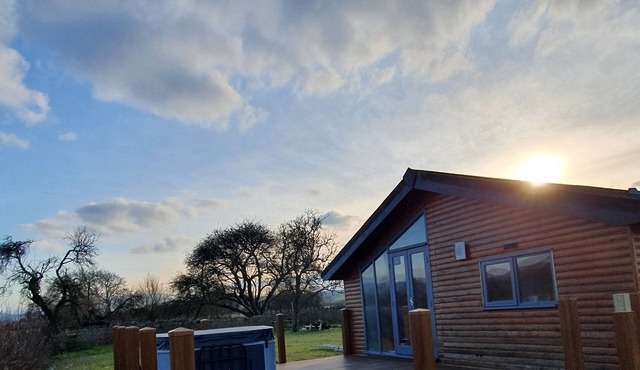Log Cabin in the Clwydian Range