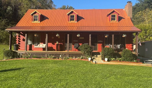 Log Cabin in the Field