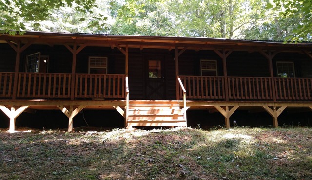 Log Cabin in the Mountains of Mills River, N.C.