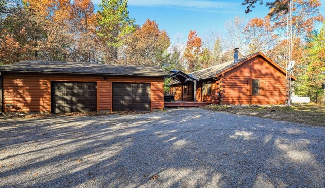 Log Cabin in the Woods