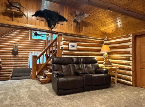 Log Cabin in the Woods