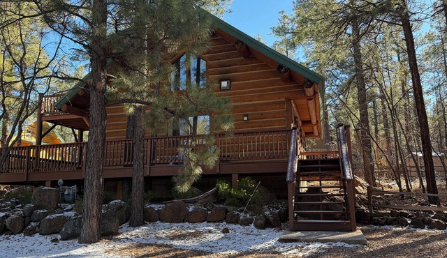 Log Cabin in the Woods