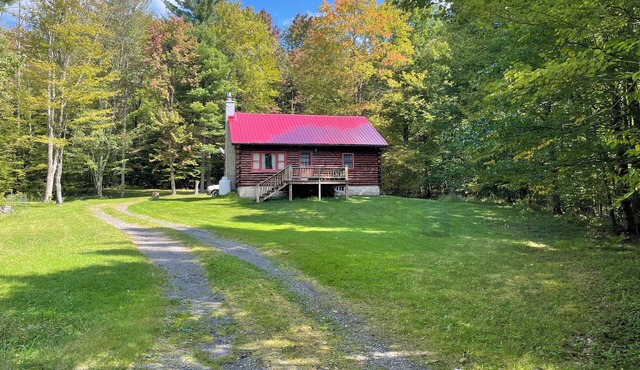 Log cabin Morris, NY