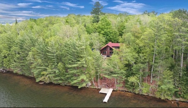 Log Cabin on Lake-3 Acres of Total Seclusion