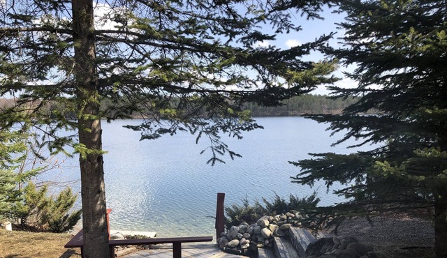 Log Cabin on Long Lake