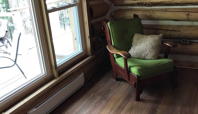 Log Cabin on the Lake Close to Algonquin Park