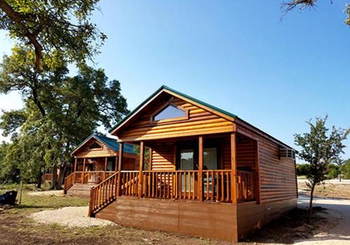 Log Cabin Rentals near San Antonio, Texas, Perfect for Weekend Glamping near Austin
