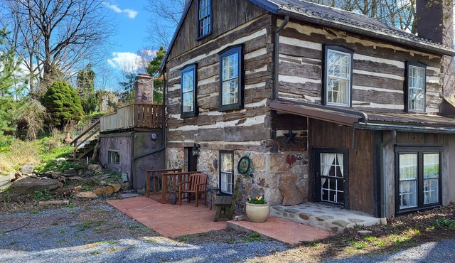 Log House & Gardens - an unforgettable visit to this 1790's wheelwright's house!