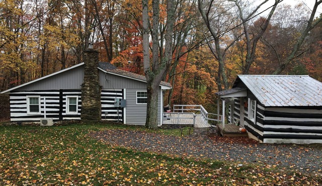 Log House in the Country
