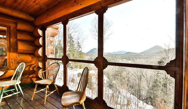 Log House - Sauna - View on Mont-Tremblant