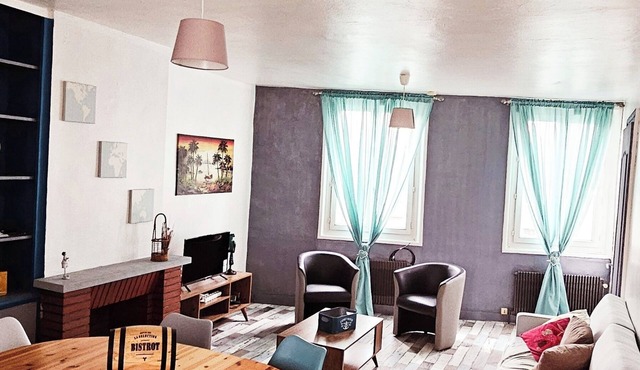 Logement Entier en Centre Ville et Proche Baie de Somme