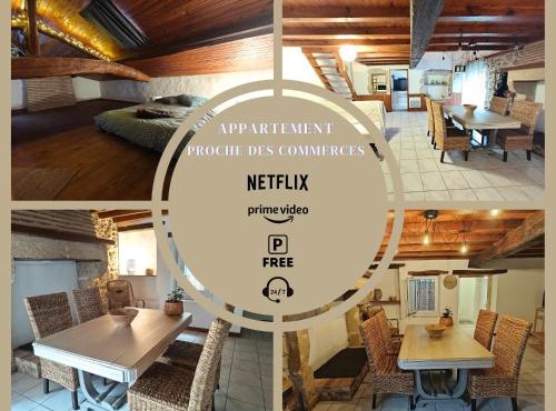 Logement entier style chalet - 1 à 5 pers -