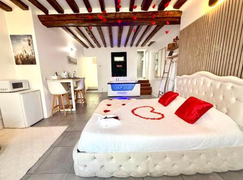 Logement moderne avec jacuzzi