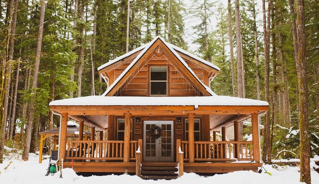 Logshire at Mt.Baker EVCharger & HotTub