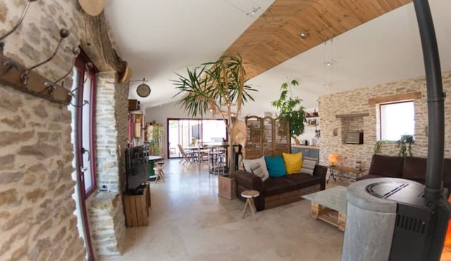 Longère Proche mer Pierre et Modernité