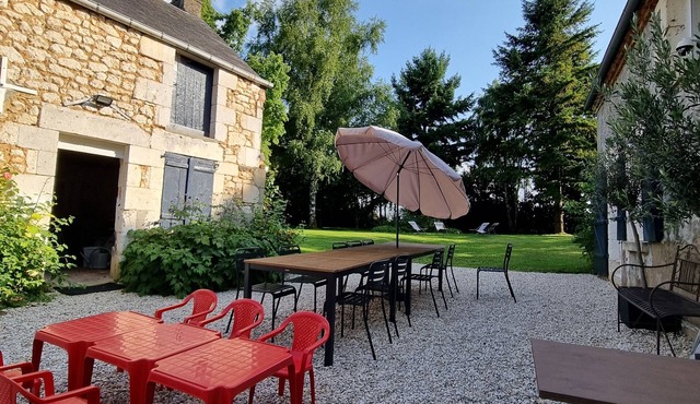 Longère 156m² 4 6 to 11P 8beds Heated Pool Sancerre Vineyard. Centre Loire