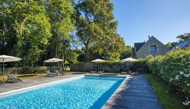 Longère Jardin Piscine et vue - Logement 1