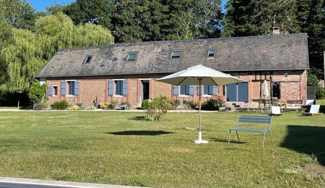 Longère Normande Avec Piscine Chauffée