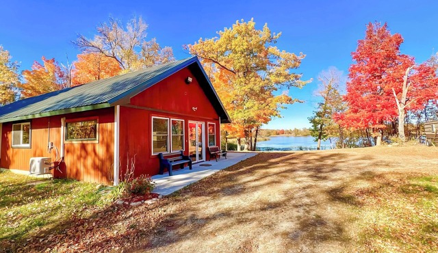 Long Lake Cabin w/Fire Pit & more! Pet-Friendly