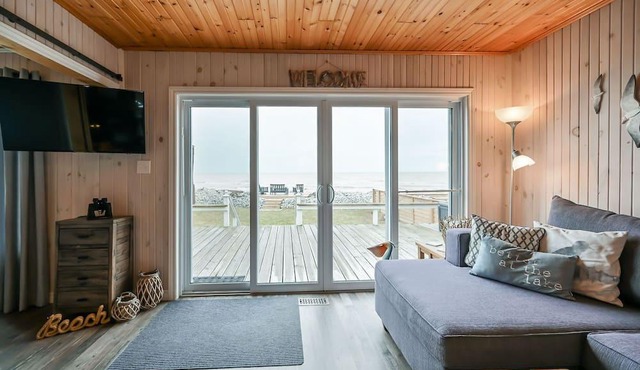 Long Point Cottage Oasis - Beachfront with Private Outdoor Sauna