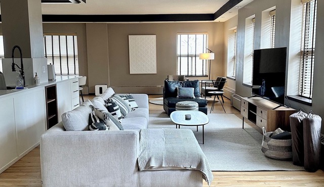 LONG TERM Luxury Penthouse Loft in Historic Western Trust Building!